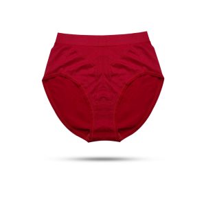 High Waist Maternity Panty Red