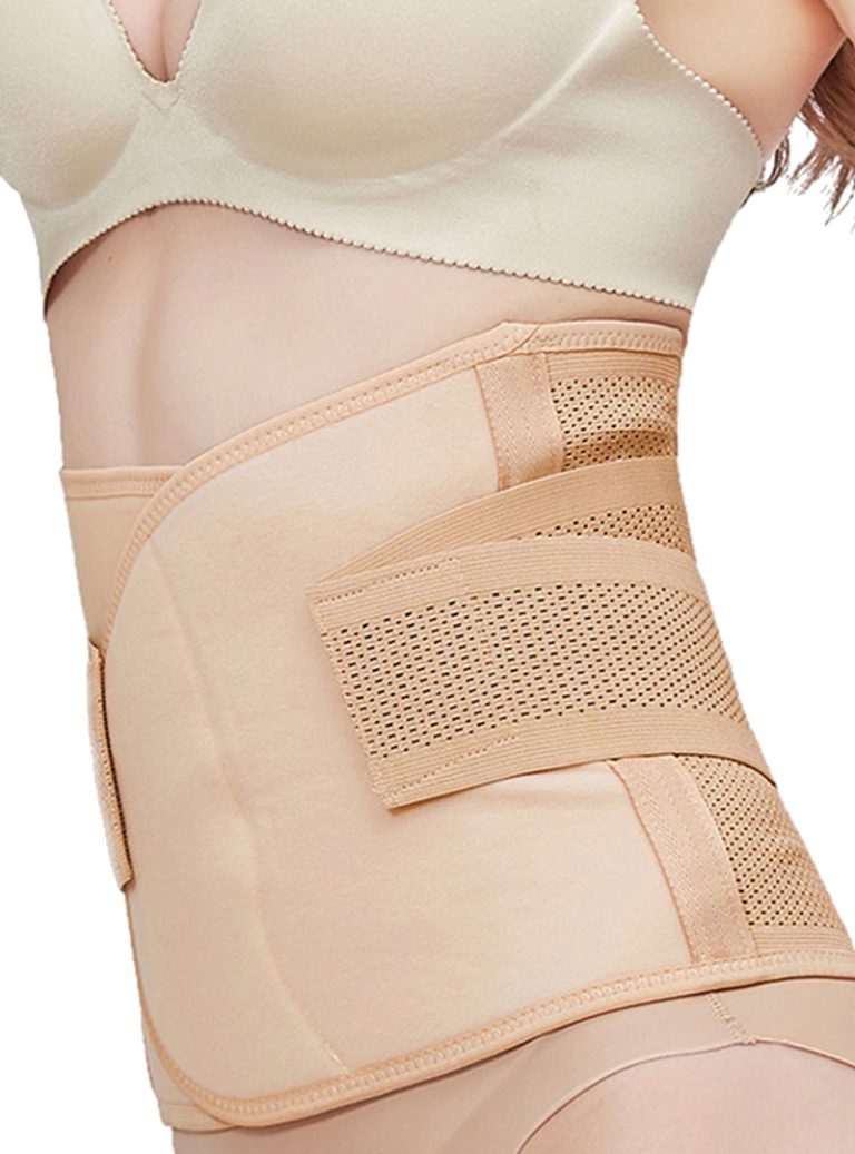 Adjustable Postpartum Belly Belt – Beige